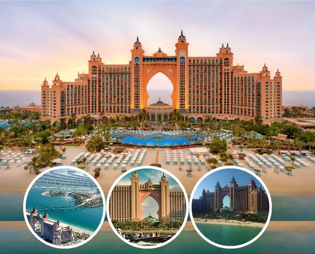 Palm Jumeirah Aerial View